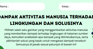 Berikut LKPD BAB 7 Topik A IPAS kelas 6 Kurikulum Merdeka