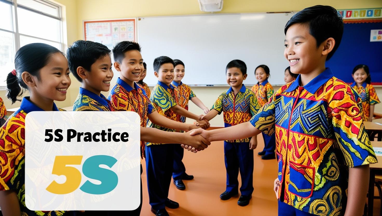 Strategi, Kendala, dan Solusi Pembiasaan 5S di Sekolah