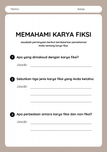 LKPD Bahasa Indonesia kelas 6