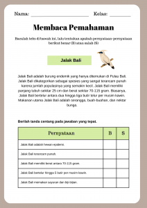 LKPD Bahasa Indonesia kelas 6