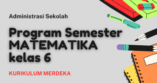 Download Promes Matematika Kelas 6 Terbaru