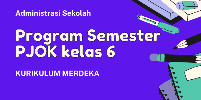 Download Promes PJOK Kelas 6 Terbaru