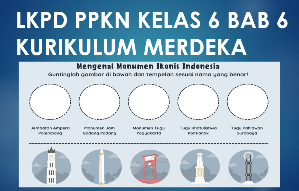 Lembar Kerja LKPD PPKN Kelas 6 Bab 6 Kurikulum Merdeka