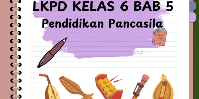 LKPD Pendidikan Pancasila Kelas 6 Bab 5 Kurikulum Merdeka