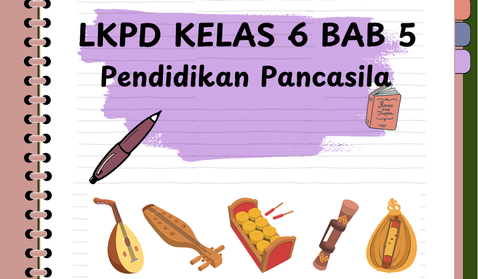 LKPD Pendidikan Pancasila Kelas 6 Bab 5 Kurikulum Merdeka