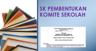 SK Pembentukan Komite Sekolah