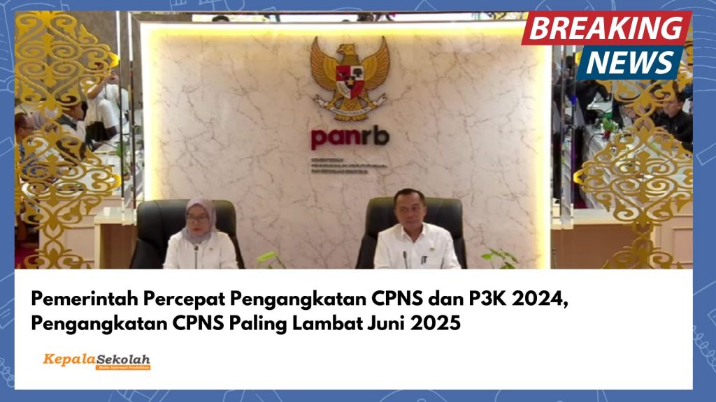 Pemerintah Percepat Pengangkatan CPNS dan P3K 2024