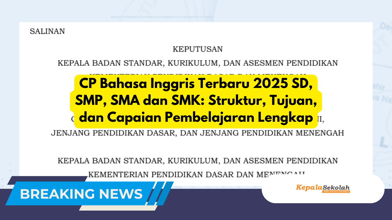 CP Bahasa Inggris Terbaru 2025