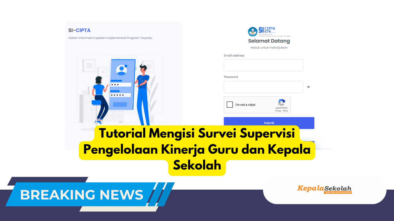 Tutorial Mengisi Survei Supervisi Pengelolaan Kinerja Guru dan Kepala Sekolah