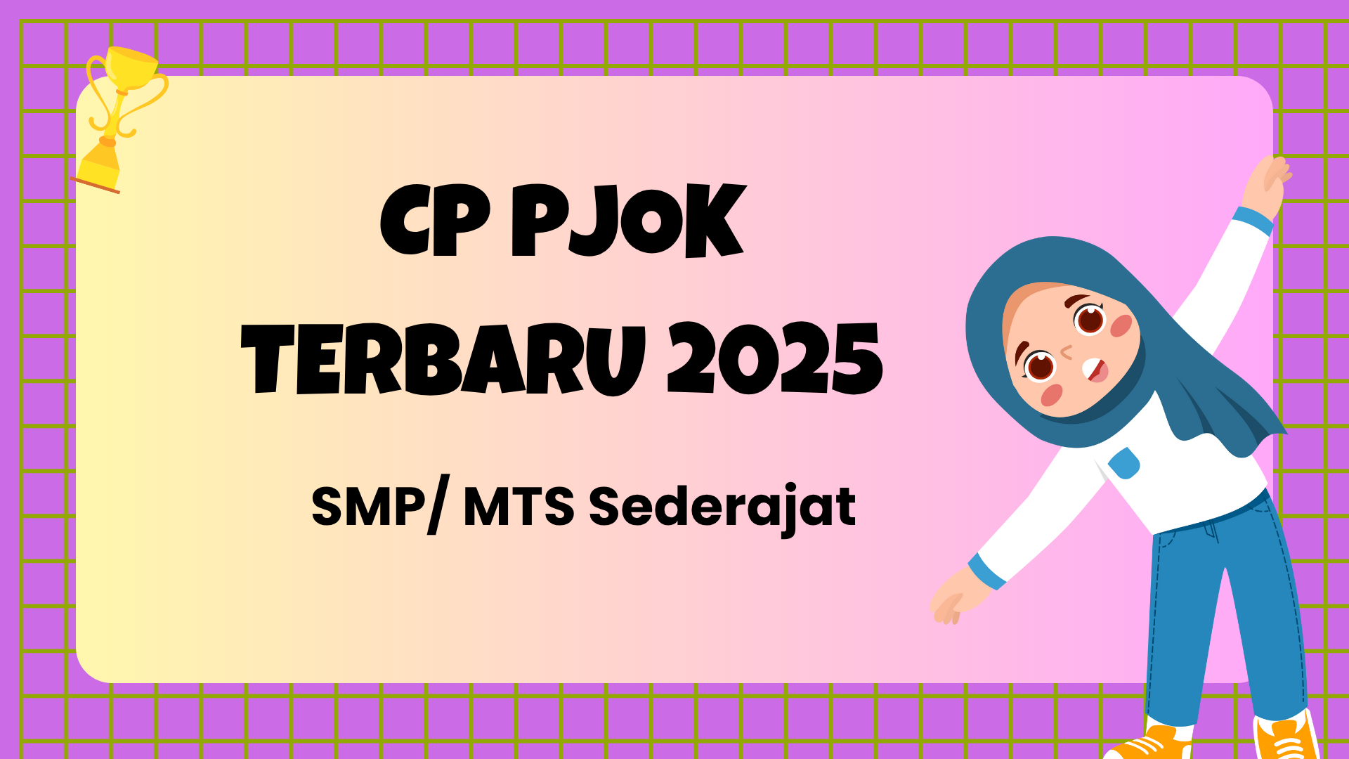 CP PJOK Terbaru 2025 SMP MTs Sederajat