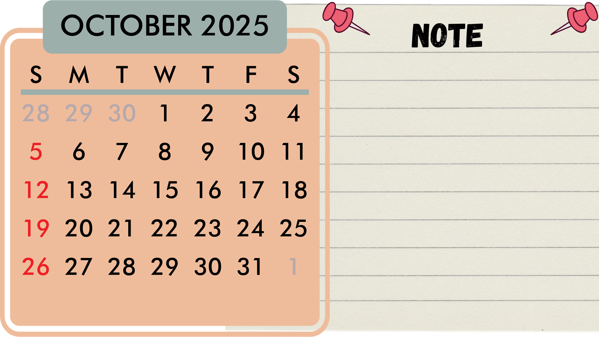 Bulan Oktober