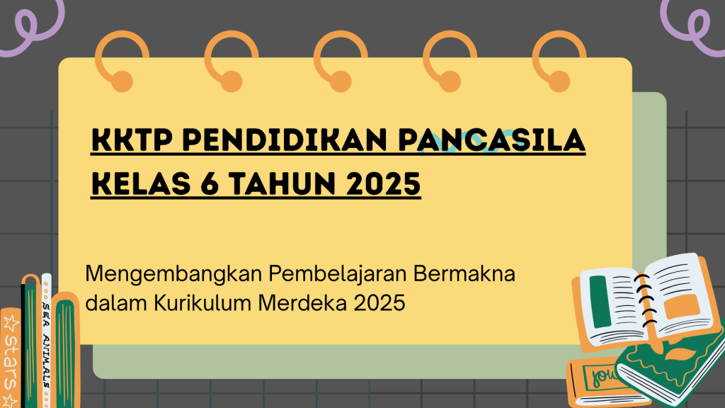 KKTP Pendidikan Pancasila Kelas 6 Tahun 2025