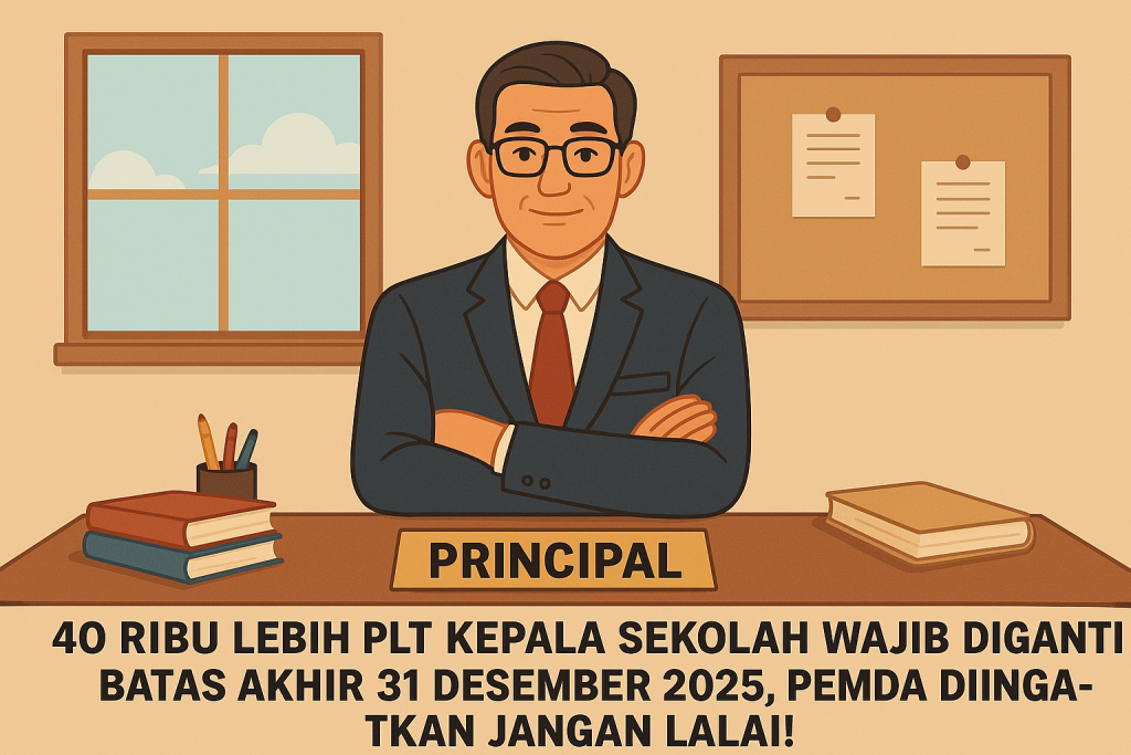 Plt Kepala Sekolah Wajib Diganti