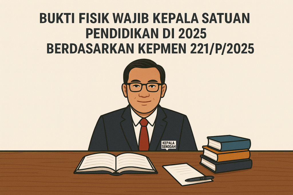 bukti fisik tugas kepala satuan pendidikan