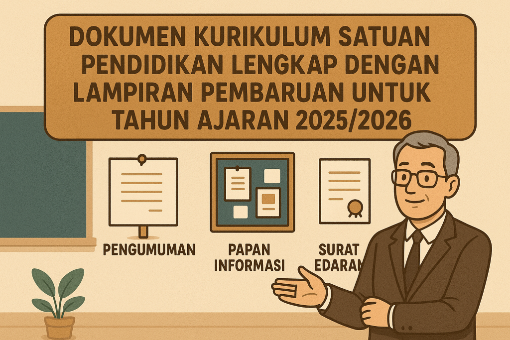 Dokumen Kurikulum Satuan Pendidikan