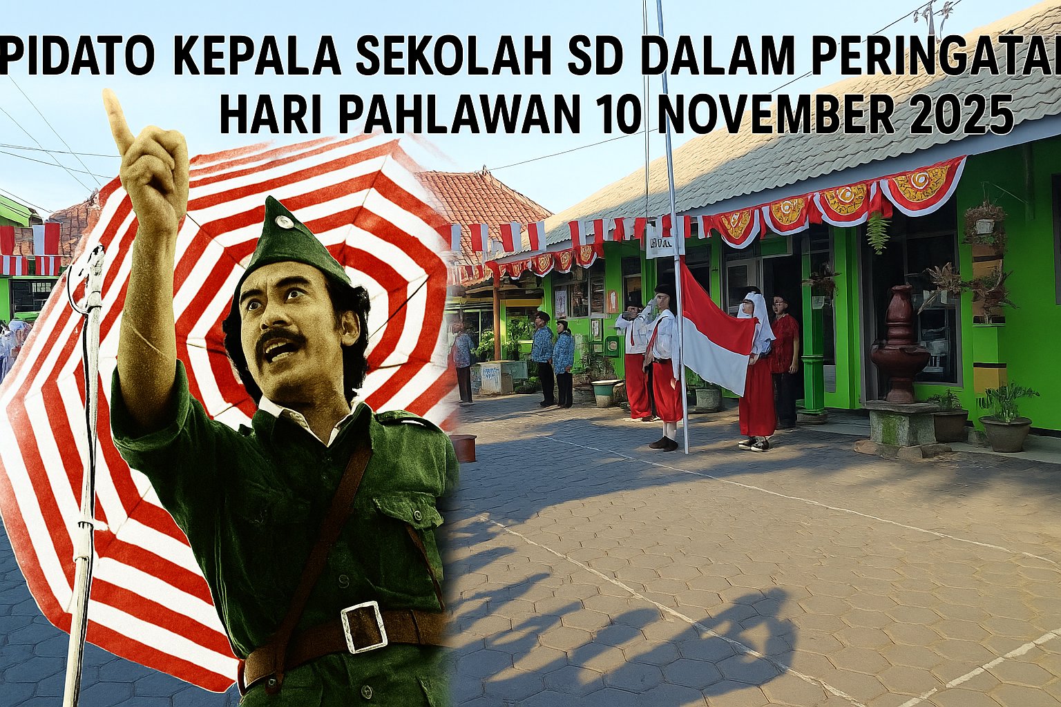 Pidato Kepala Sekolah SD dalam Peringatan Hari Pahlawan 10 November 2025