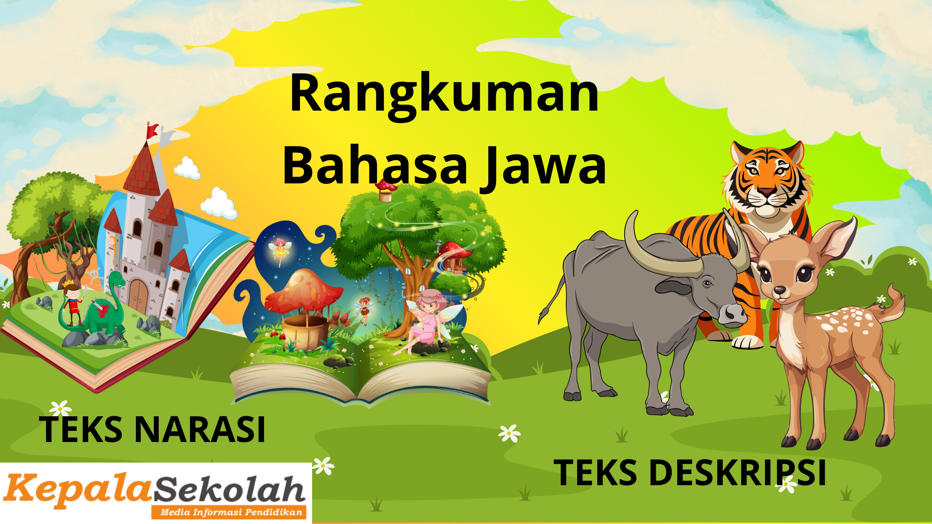 Rangkuman Bahasa Jawa Bab Teks Narasi dan Teks Deskripsi