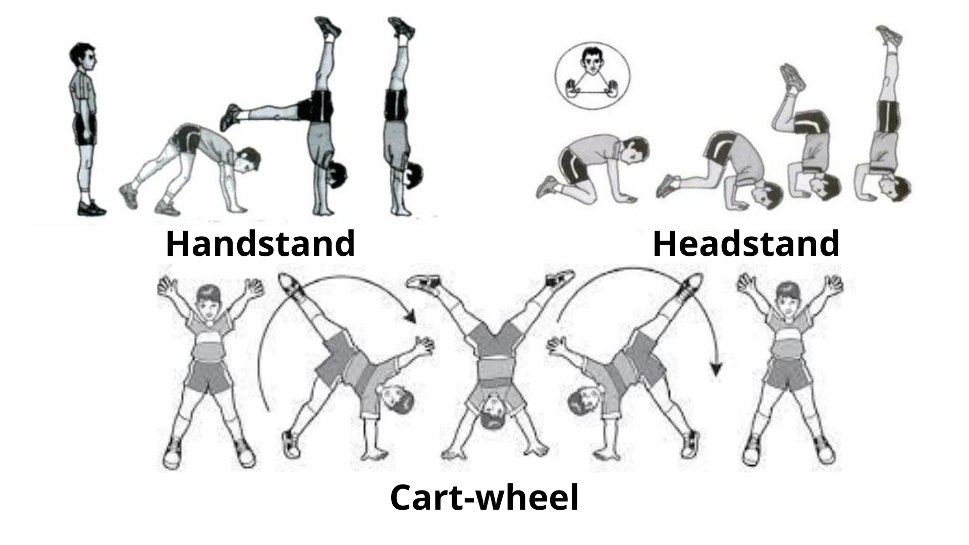 handstand headstand cart-wheel handstand headstand cart-wheel