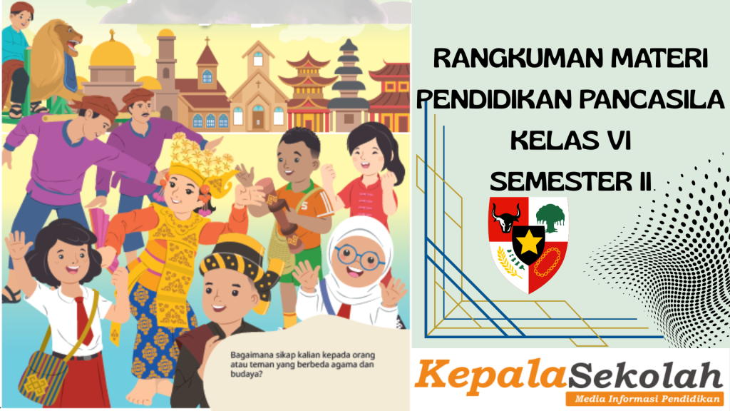 Rangkuman Materi kelas 6 Pendidikan Pancasila