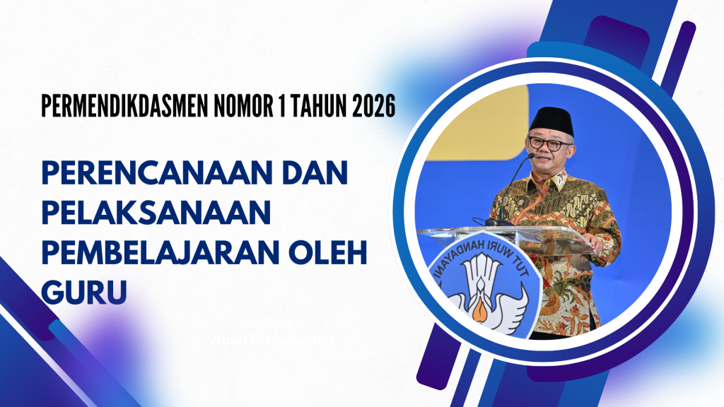 Perencanaan dan Pelaksanaan Pembelajaran oleh Guru Permendikdasmen Nomor 1 Tahun 2026