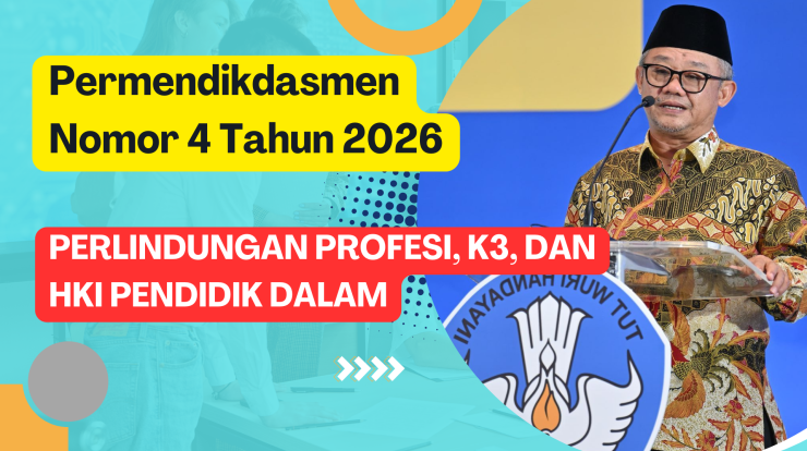 Perlindungan Profesi, K3, dan HKI Pendidik dalam Permendikdasmen Nomor 4 Tahun 2026
