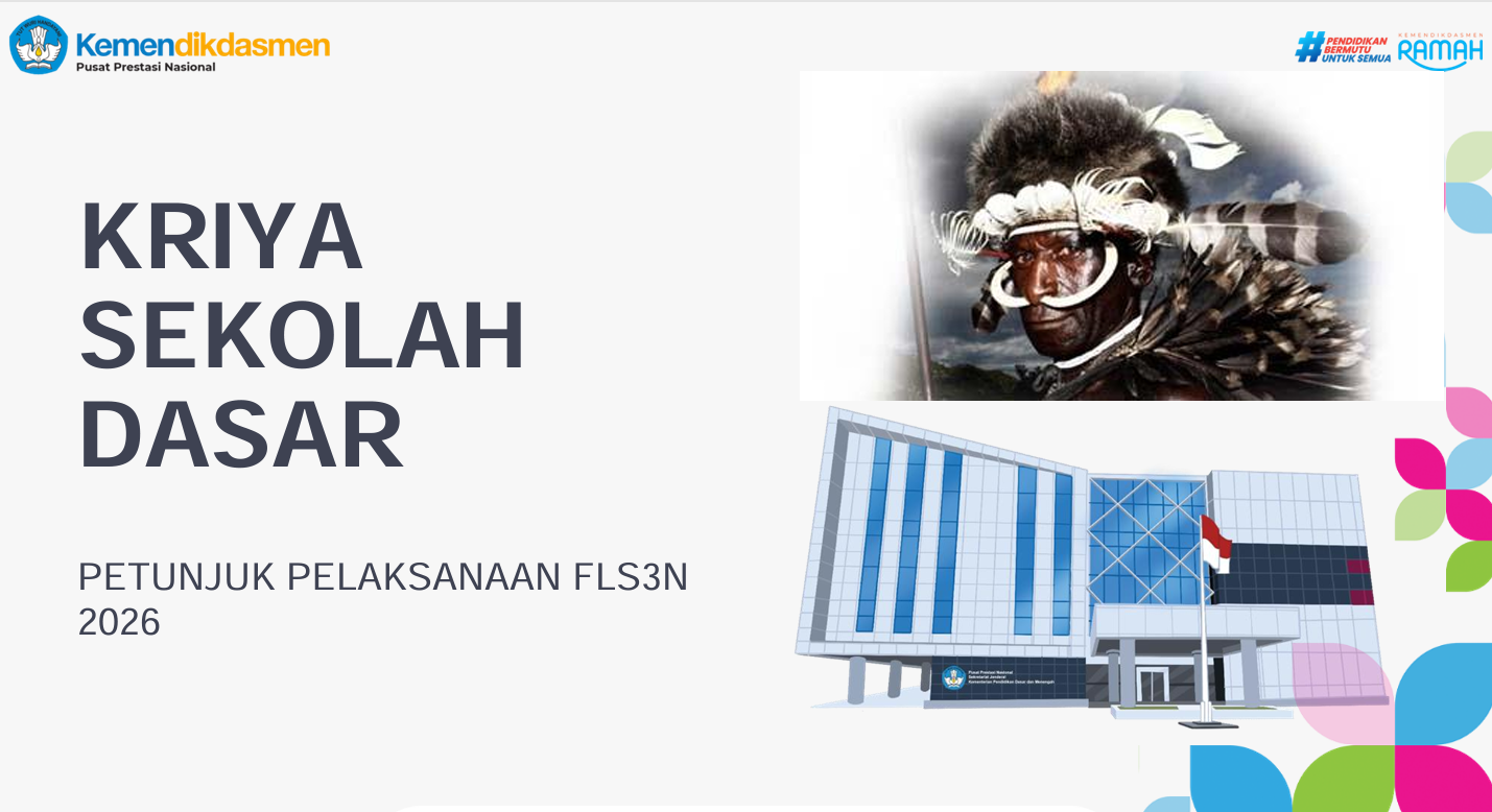 Panduan Lengkap Lomba Kriya FLS3N SD 2026: Materi, Teknis Pelaksanaan, dan Kriteria Penilaian Resmi