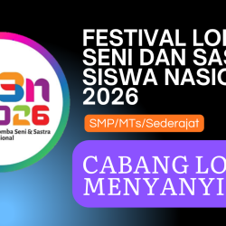 FLS3N Menyanyi Solo MPMTsSederajat 2026