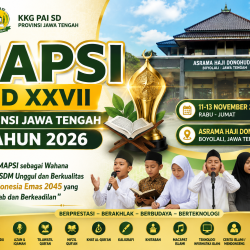 Juknis MAPSI SD XXVII Jawa Tengah 2026 Resmi Terbit, Berikut Jadwal dan Cabang Lombanya