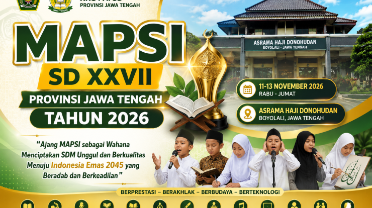 Juknis MAPSI SD XXVII Jawa Tengah 2026 Resmi Terbit, Berikut Jadwal dan Cabang Lombanya