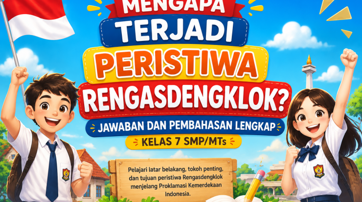 Mengapa Terjadi Peristiwa Rengasdengklok? Jawaban dan Pembahasan Lengkap Kelas 7 SMP/MTs