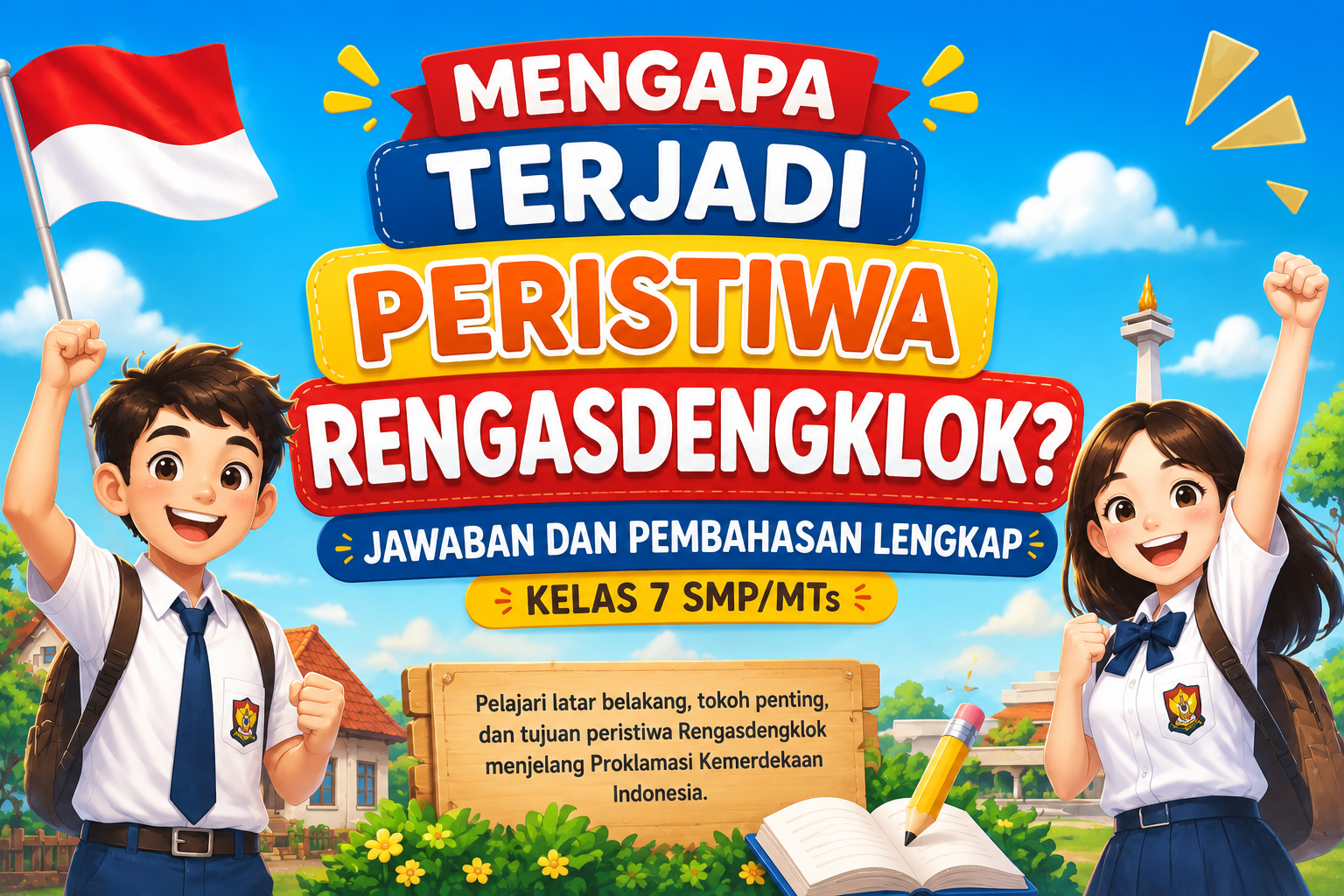 Mengapa Terjadi Peristiwa Rengasdengklok? Jawaban dan Pembahasan Lengkap Kelas 7 SMP/MTs
