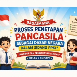 Bagaimana Proses Penetapan Pancasila sebagai Dasar Negara dalam Sidang PPKI? Jawaban dan Pembahasan Lengkap Kelas 7