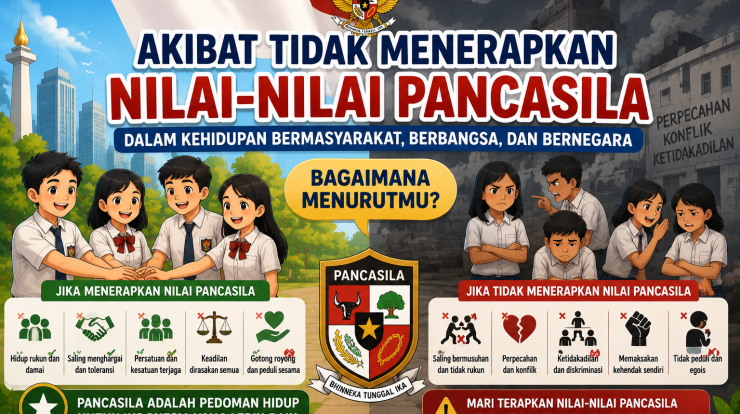 Bagaimana Jika Tidak Menerapkan Nilai Pancasila dalam Kehidupan? Jawaban dan Pembahasan Lengkap Kelas 7