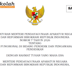 Permenpanrb no 7 Tahun 2026