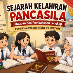 Sejarah Kelahiran Pancasila Jawaban dan Pembahasan Lengkap Pendidikan Pancasila Kelas VII SMPMTS