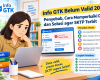 Info GTK belum valid