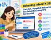 Rekening Info GTK 2026: Cara Cek Penyebab Belum Valid dan Solusi Rekening TPG Bermasalah